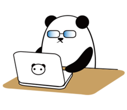 Daily conversation of the tsu-tsu panda sticker #9162280