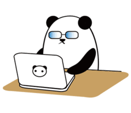 Daily conversation of the tsu-tsu panda sticker #9162280