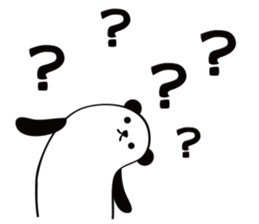 Daily conversation of the tsu-tsu panda sticker #9162294