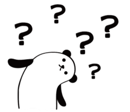 Daily conversation of the tsu-tsu panda sticker #9162294