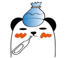 Daily conversation of the tsu-tsu panda sticker #9162300