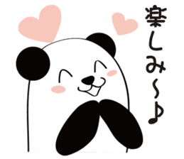 Daily conversation of the tsu-tsu panda sticker #9162305