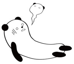 Daily conversation of the tsu-tsu panda sticker #9162309