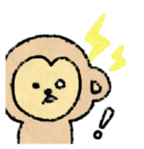 Fluffy SARU sticker #9163083