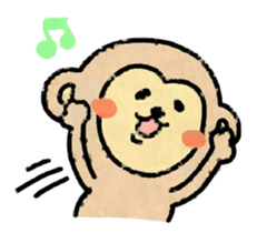 Fluffy SARU sticker #9163086