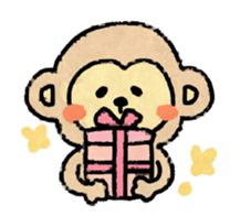 Fluffy SARU sticker #9163095