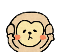 Fluffy SARU sticker #9163097