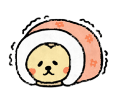 Fluffy SARU sticker #9163101