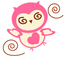 Cute Owl HOOPI's Daily Life sticker #9163162