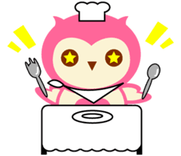 Cute Owl HOOPI's Daily Life sticker #9163164