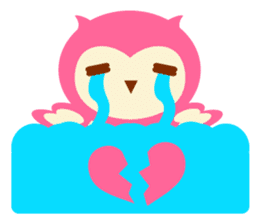Cute Owl HOOPI's Daily Life sticker #9163166