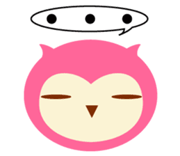 Cute Owl HOOPI's Daily Life sticker #9163167