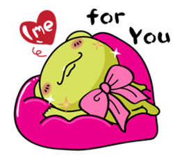 frog love life sticker #9163433