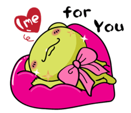 frog love life sticker #9163433