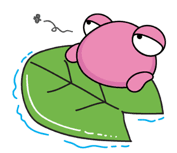 frog love life sticker #9163460