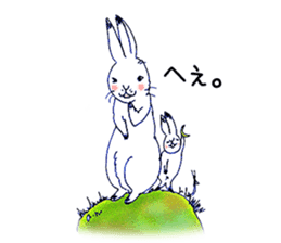Small Rabbit Story8 sticker #9163514