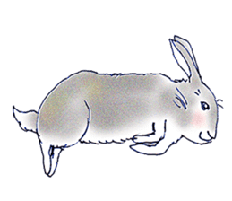 Small Rabbit Story8 sticker #9163524