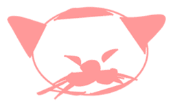 The feeling of a cat was made a Sticker. sticker #9165599