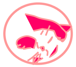 The feeling of a cat was made a Sticker. sticker #9165618