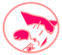 The feeling of a cat was made a Sticker. sticker #9165618