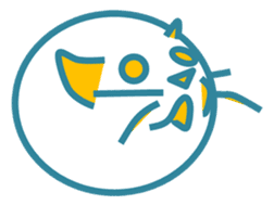 The feeling of a cat was made a Sticker. sticker #9165625