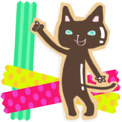 Chocolatier CHOCOLEENO! chocolate cat