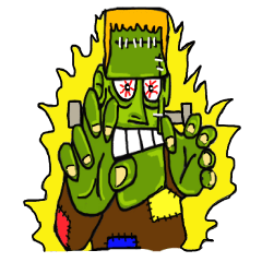 She of Frankenstein is a mummy