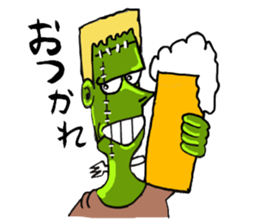 She of Frankenstein is a mummy sticker #9166401