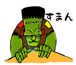 She of Frankenstein is a mummy sticker #9166413