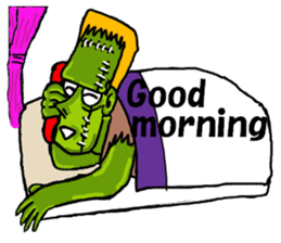 She of Frankenstein is a mummy sticker #9166424