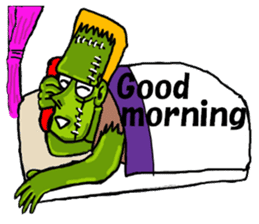 She of Frankenstein is a mummy sticker #9166424