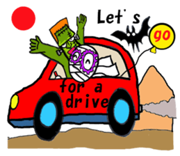 She of Frankenstein is a mummy sticker #9166425