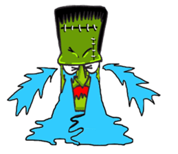 She of Frankenstein is a mummy sticker #9166430