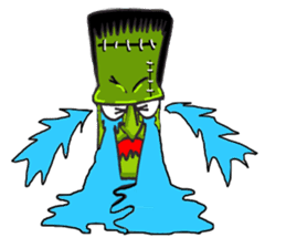 She of Frankenstein is a mummy sticker #9166430