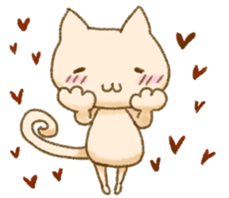 Healing nyanko-san sticker #9166433