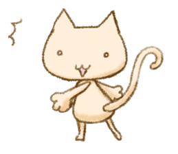 Healing nyanko-san sticker #9166435