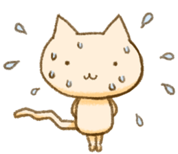 Healing nyanko-san sticker #9166470