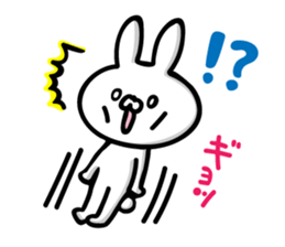 Rabbit in conversation sticker #9166721