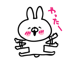 Rabbit in conversation sticker #9166727