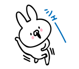 Rabbit in conversation sticker #9166729