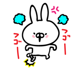 Rabbit in conversation sticker #9166739