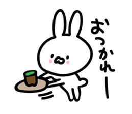 Rabbit in conversation sticker #9166741