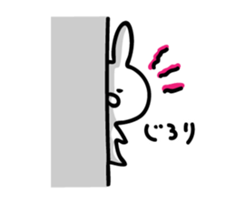 Rabbit in conversation sticker #9166744