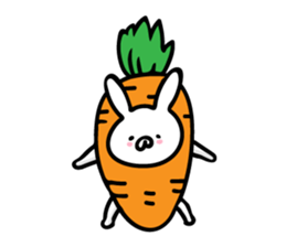 Rabbit in conversation sticker #9166747