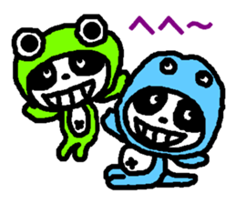 PAN-KO FROG sticker #9167023