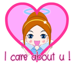 Pretty Angel Eng.Ver sticker #9167317