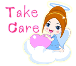 Pretty Angel Eng.Ver sticker #9167322