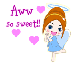 Pretty Angel Eng.Ver sticker #9167323