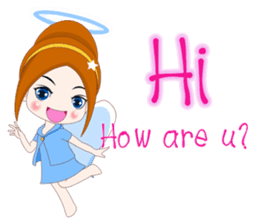 Pretty Angel Eng.Ver sticker #9167325