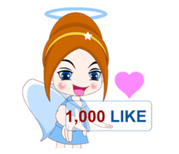 Pretty Angel Eng.Ver sticker #9167326